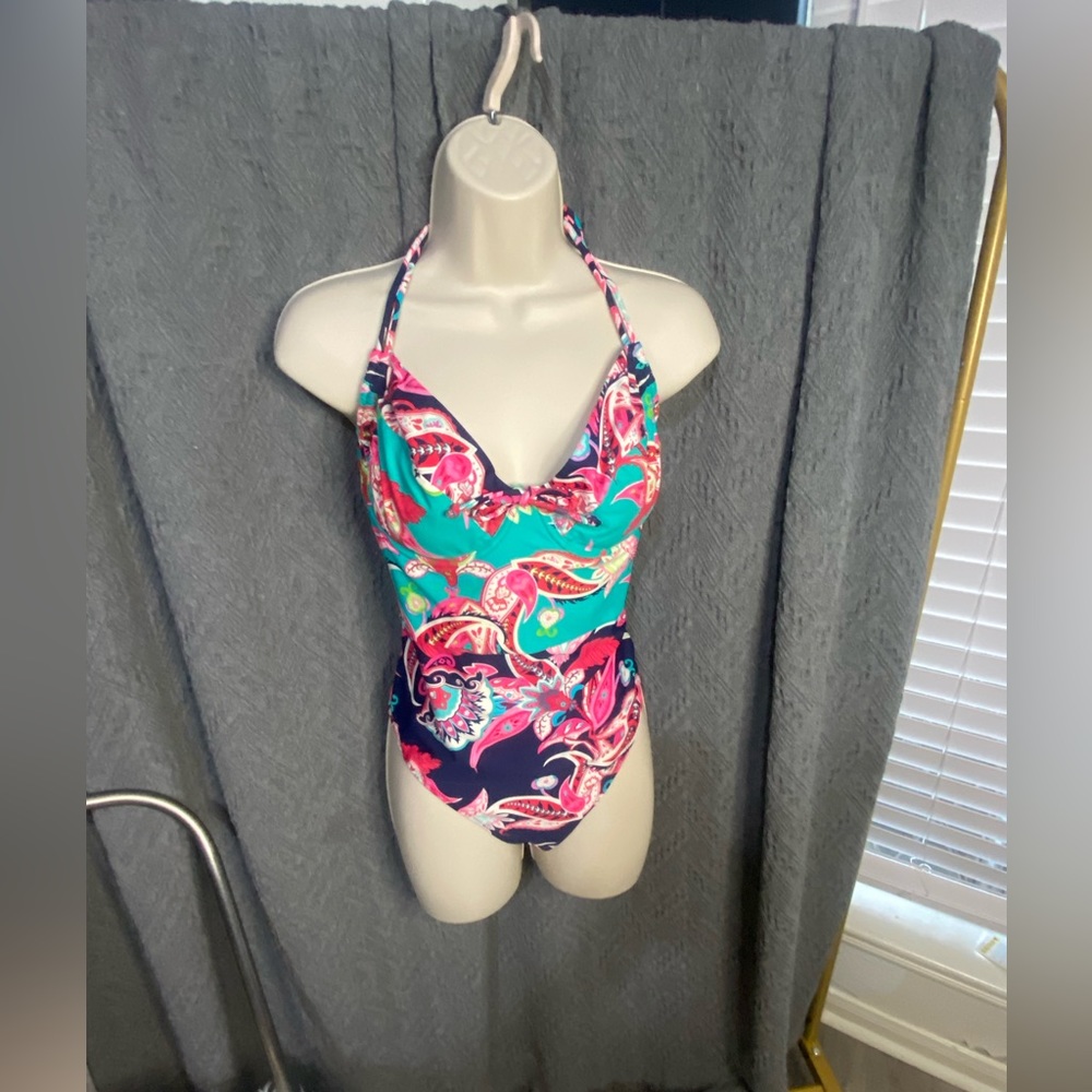 Paisley Print Pour Moi Onepiece